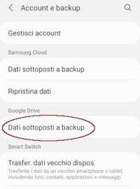 Backup Android