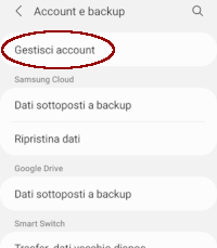 Backup Android