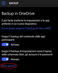 Backup windows phone